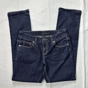 Calvin Klein Jeans Jeans Womens Petite 4P Blue Skinny Denim Cotton Blend Stretch